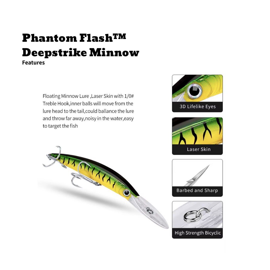 Phantom Flash™ Deepstrike Minnow