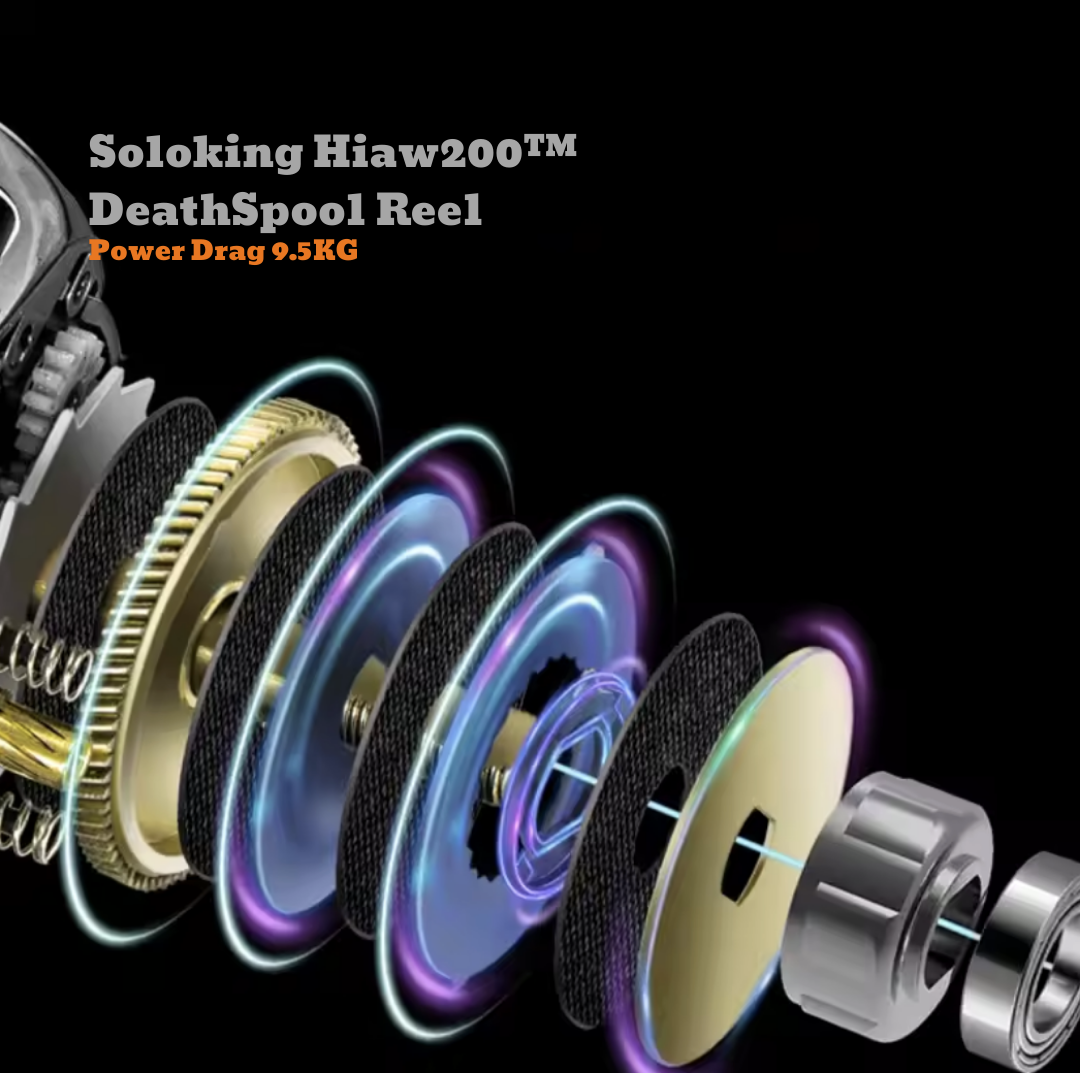 Soloking Hiaw200™ DeathSpool Reel