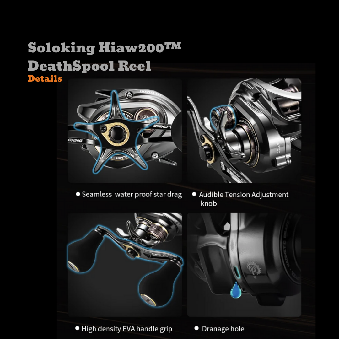 Soloking Hiaw200™ DeathSpool Reel