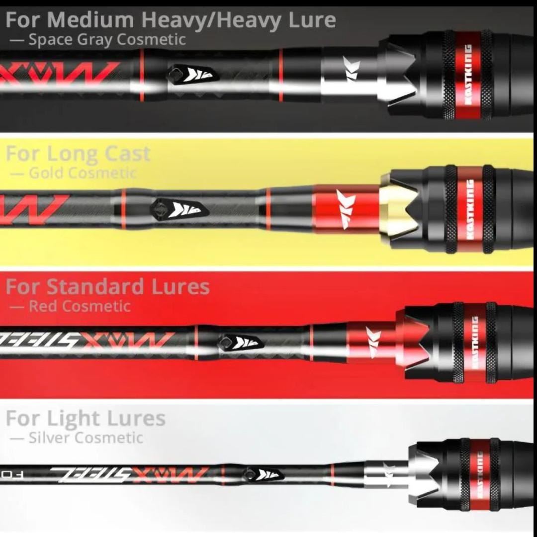 Kastking™ Max Steel Carbon Staaf