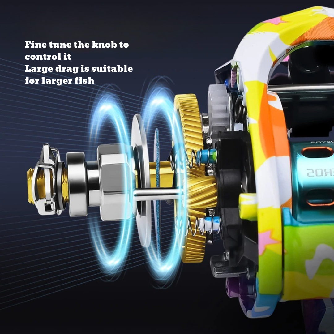 APEX ThunderSpin™ SonicDrive Baitcaster Reel