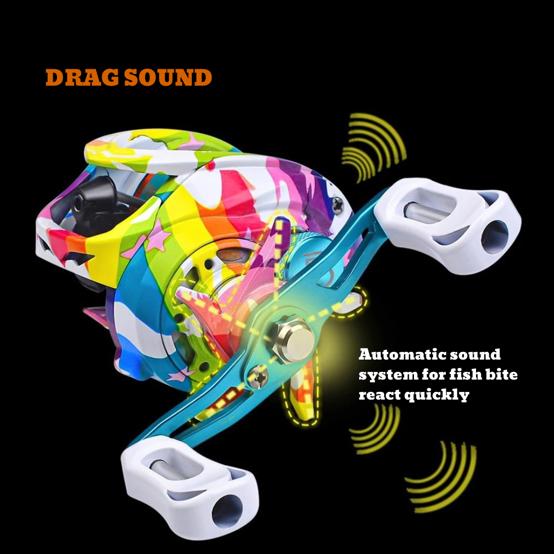 APEX ThunderSpin™ SonicDrive Baitcaster Reel
