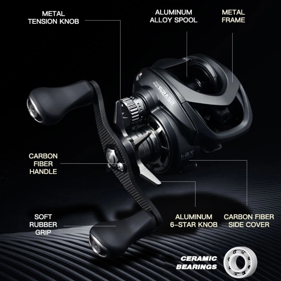 SEASIR CastPro™ TitanBait Reel