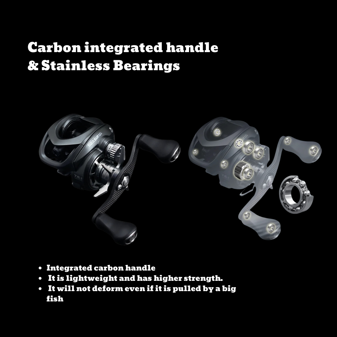 SEASIR CastPro™ TitanBait Reel