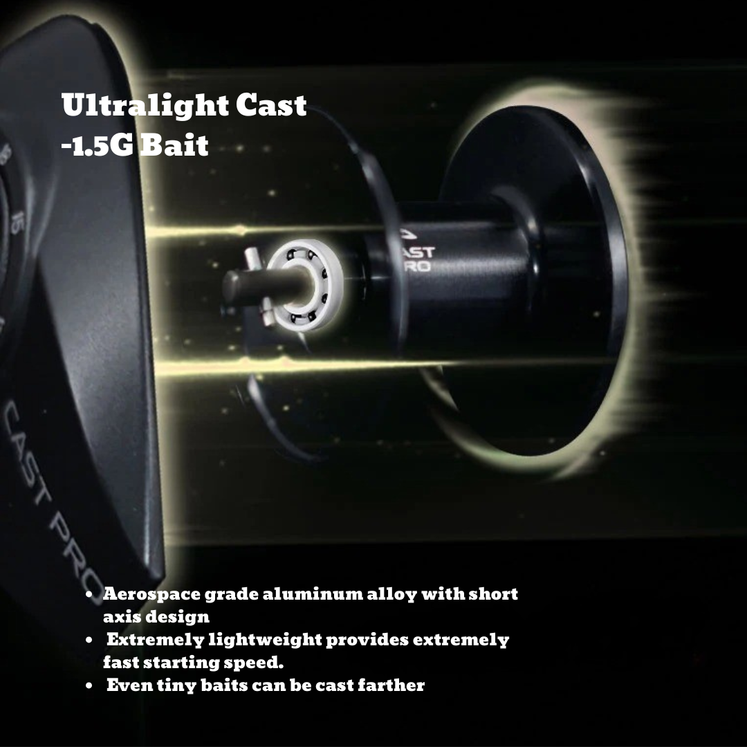 SEASIR CastPro™ TitanBait Reel