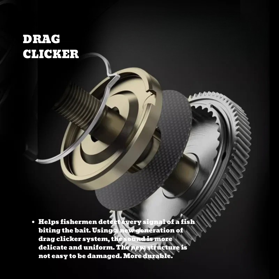 SEASIR CastPro™ TitanBait Reel