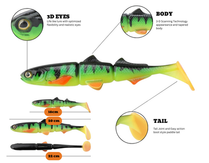 PredaFlex™ Riptail Swimbait
