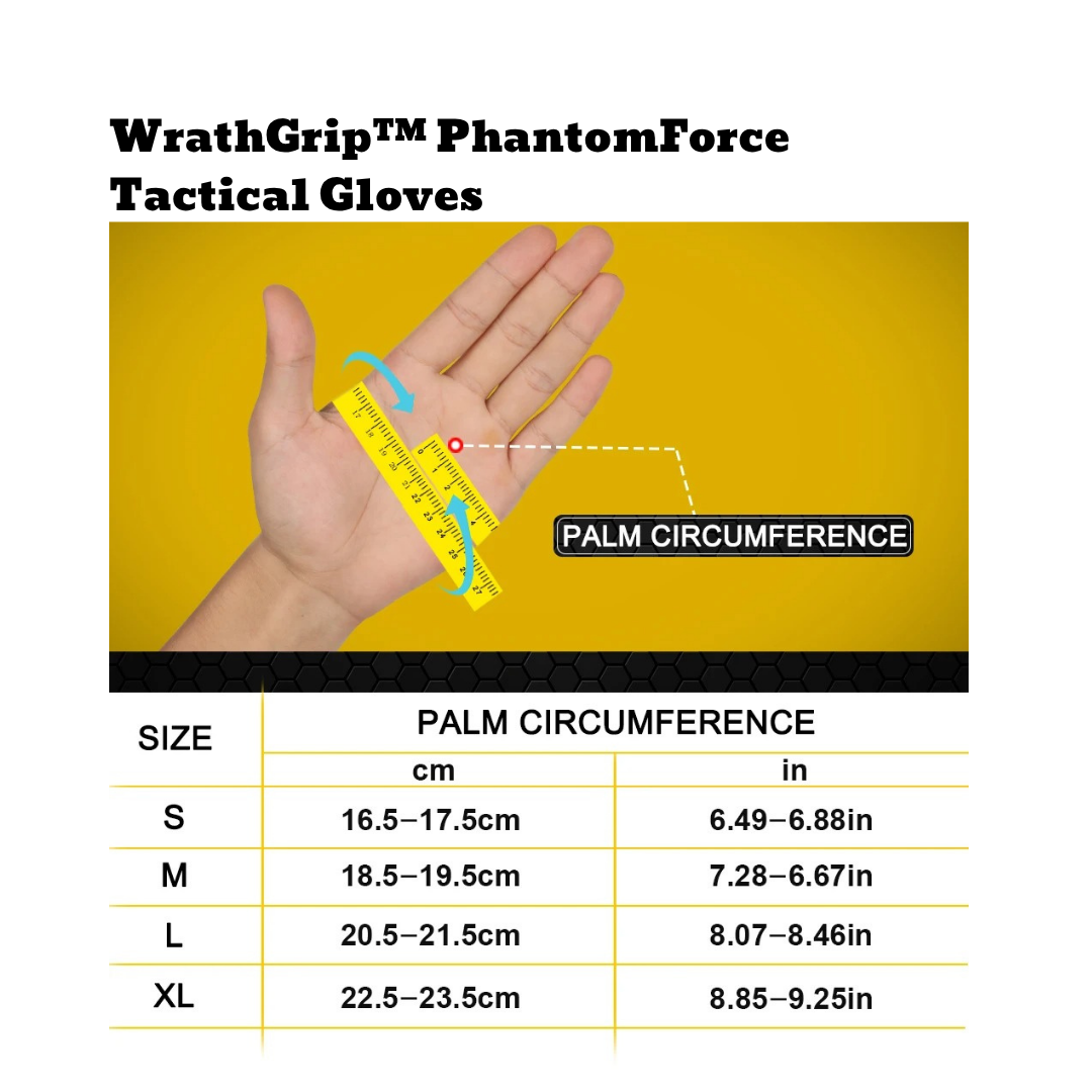 WrathGrip™ PhantomForce Tactical Gloves