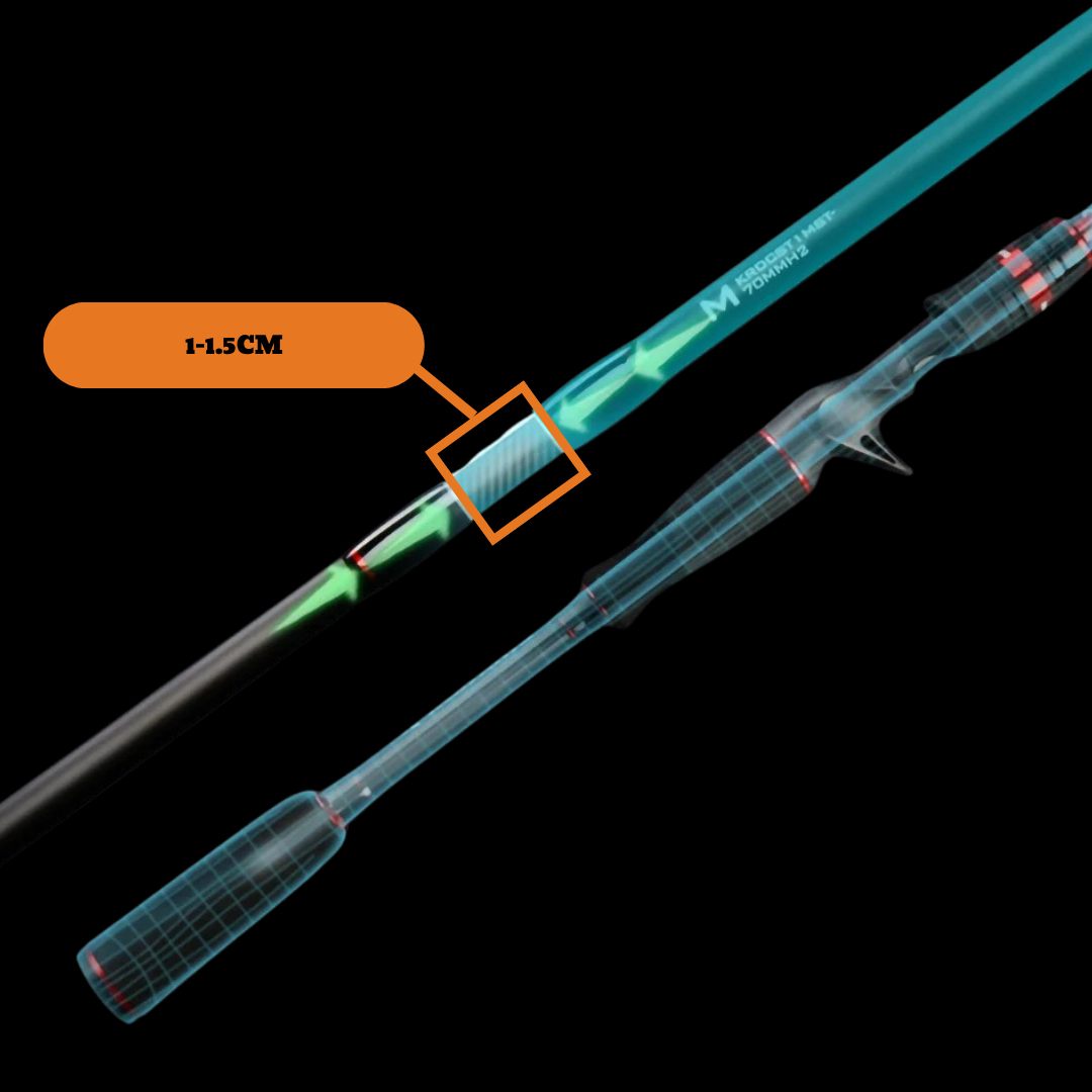 Kastking™ Max Steel Carbon Staaf