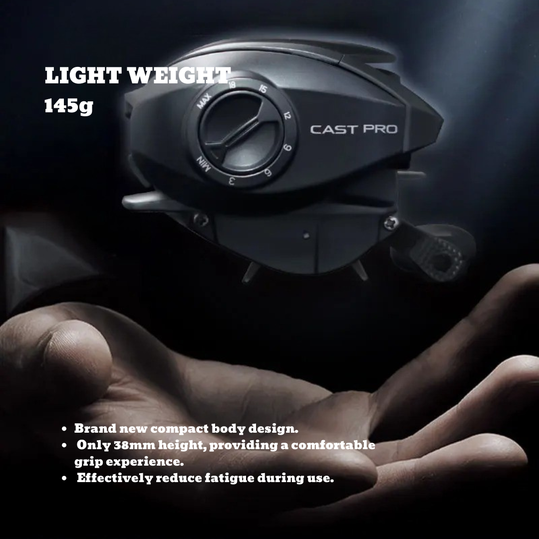 SEASIR CastPro™ TitanBait Reel